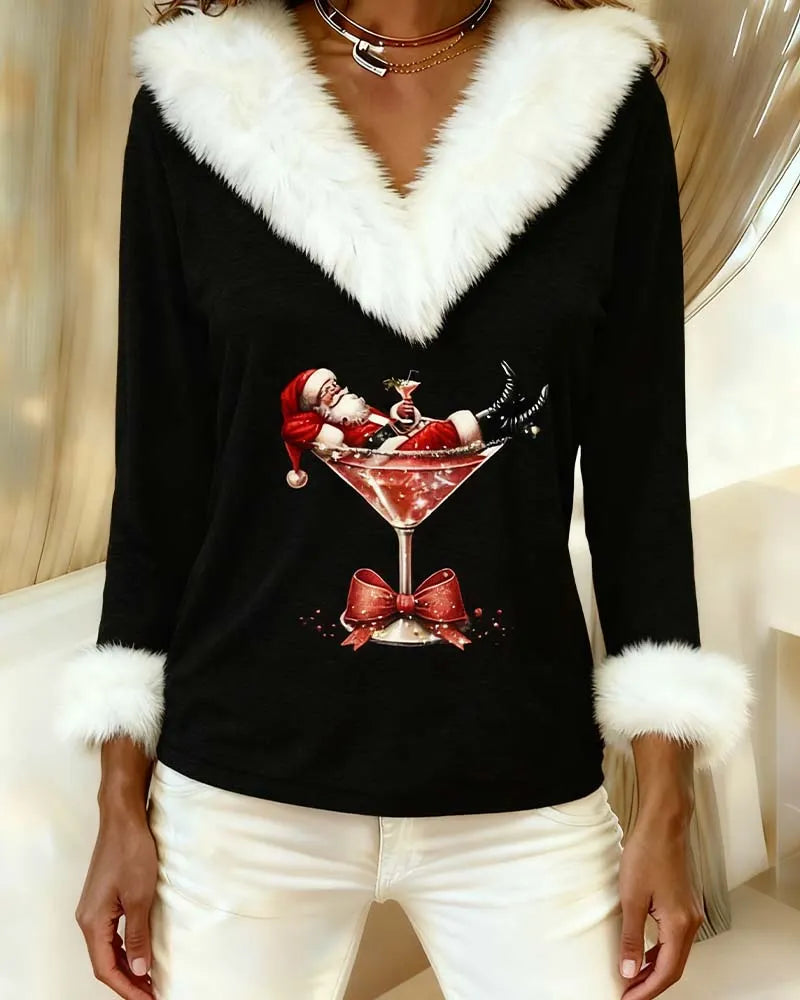 AUBREY – FESTIVE CHEER HOLIDAY TOP