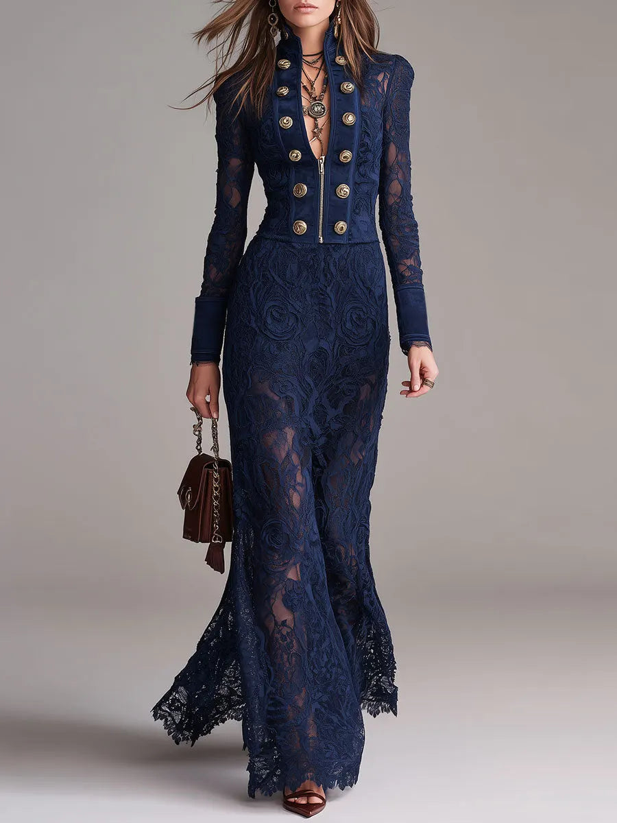 Boho Maxi Dress in lace, Smart Price