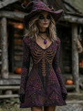 Chic Mini Dress – Boo-tiful Halloween