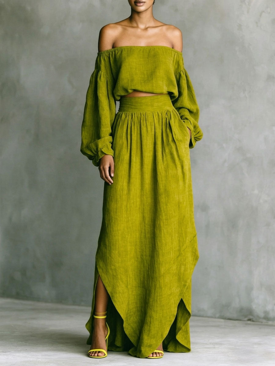 Skirt with linen – Unbeatable Price