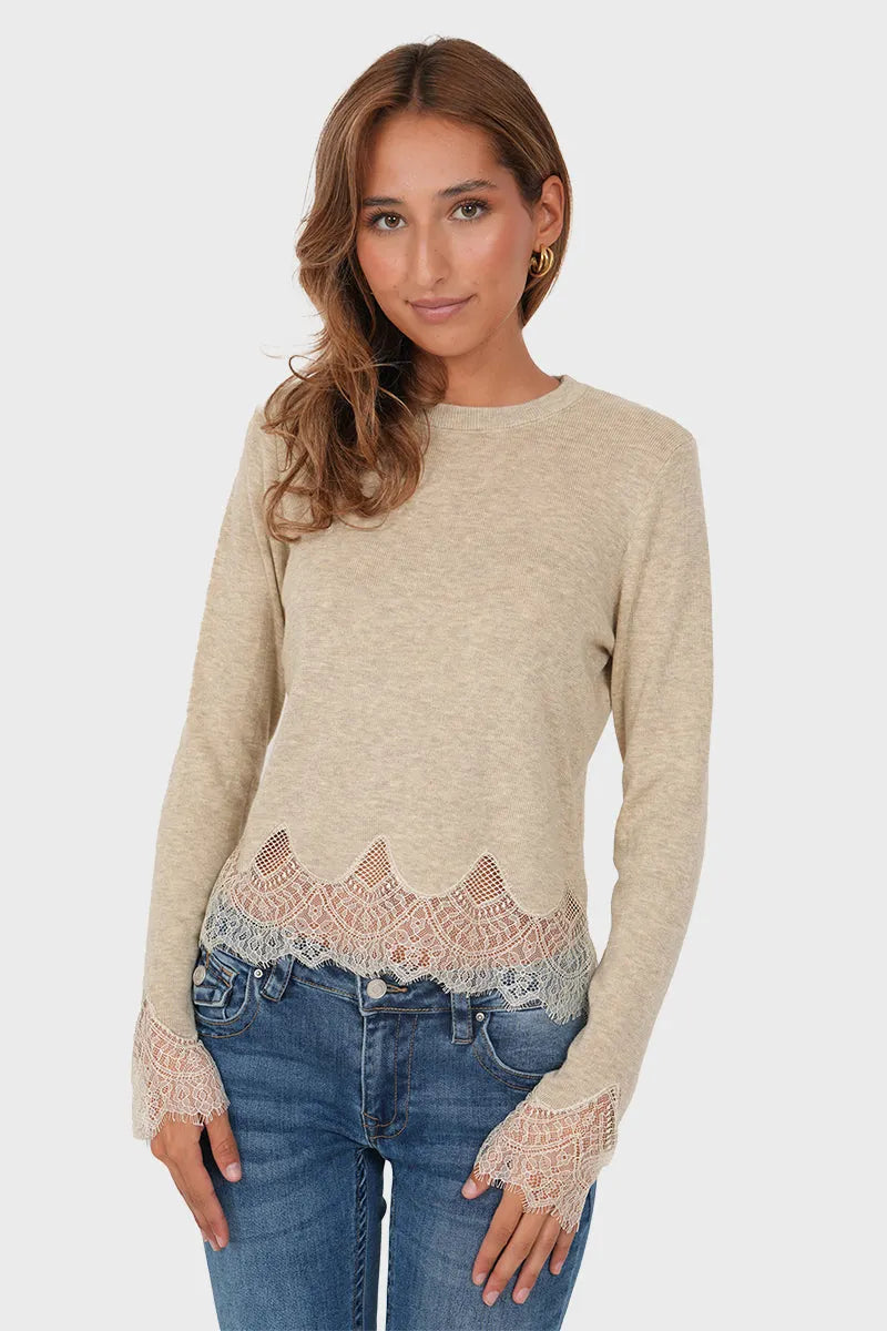 Camille Sweater Stone