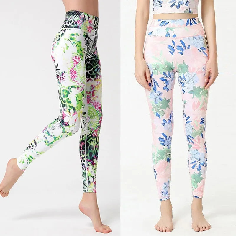 KittenAlarm - Mojoyce Cloud Hide Women Home Yoga Pants Fitness Gym Exercise Sports Leggings High Waist Sexy Long Print T