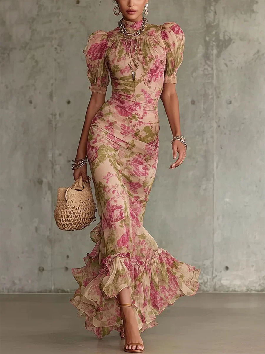 Designer Aesthetic: Elegant Maxi Dress
