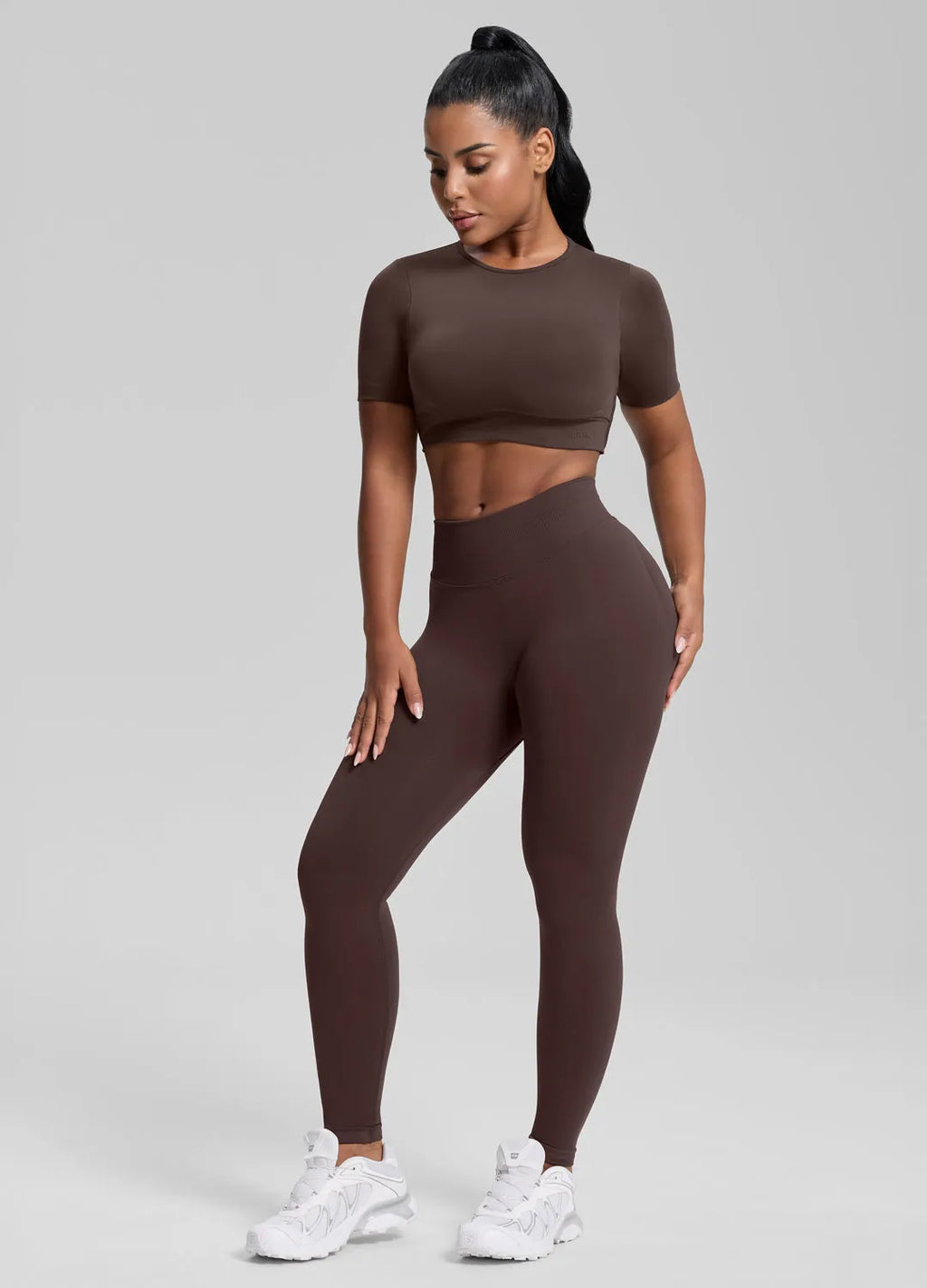 Sculpt High-Waisted Butt-Lift Leggings with Tummy Control for Body Shaping & Training
