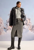 Semi Shiny Padded Jacket