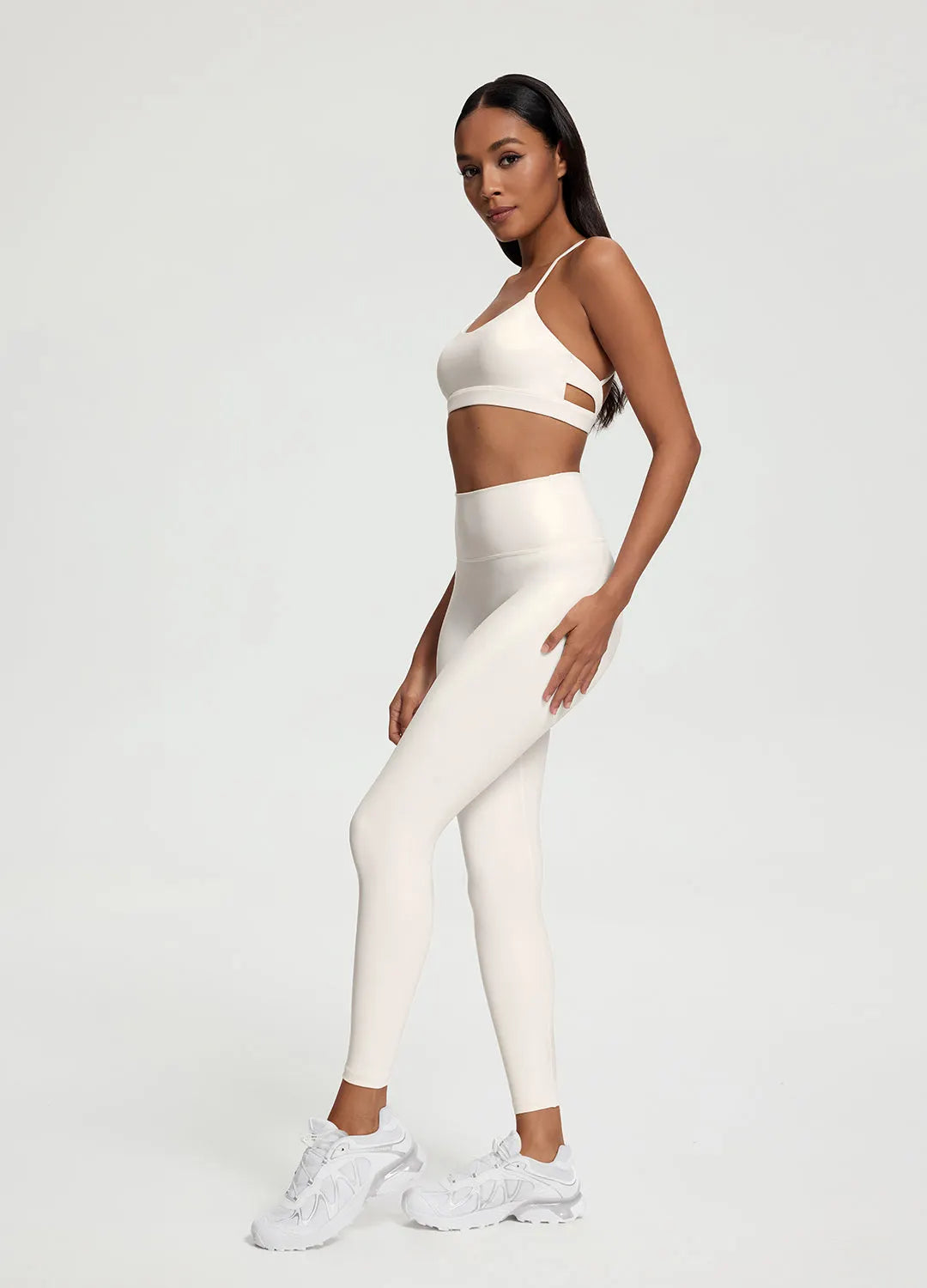 Premium Faux Leather 7/8-Length Leggings
