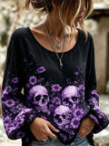 Bohemian Top – Boo-tiful Halloween