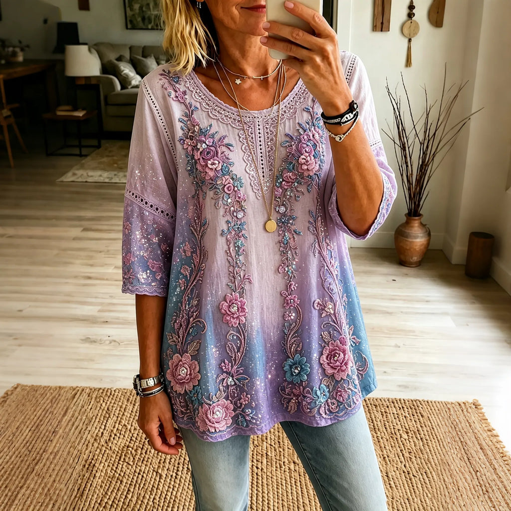 Retro Shirt in soft, Affordable Luxury
