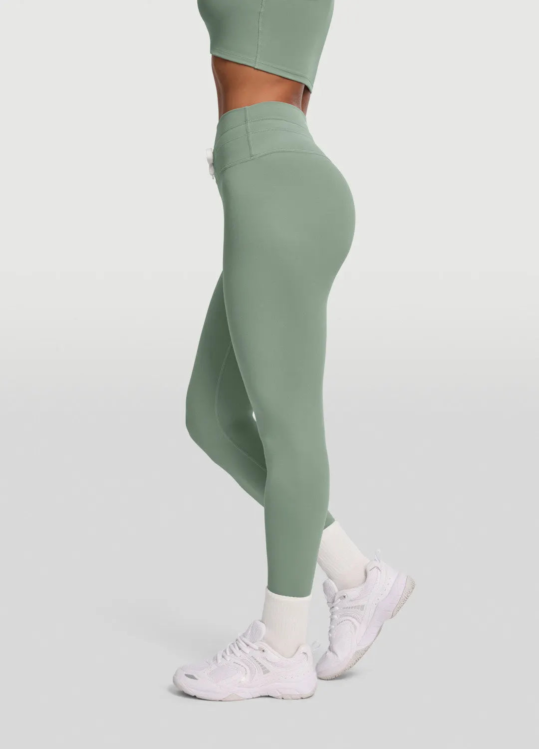 Sleek Drawstring Leggings - Flattering Fit, All-Day Comfort