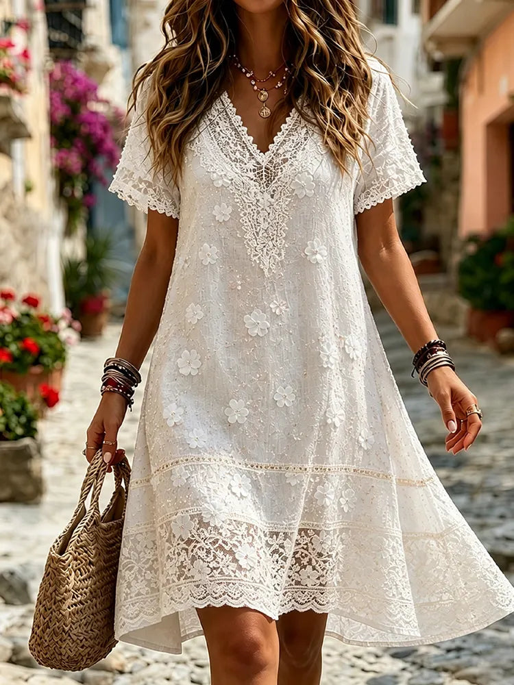 Midi Dress That Flatters – Vintage & lace