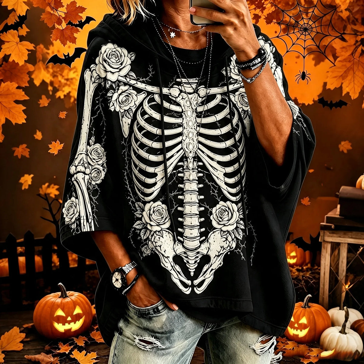 Wickedly Chic Hoodie – Spooky Pick