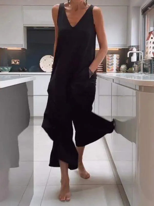 Casual Simple Women's Jumpsuit