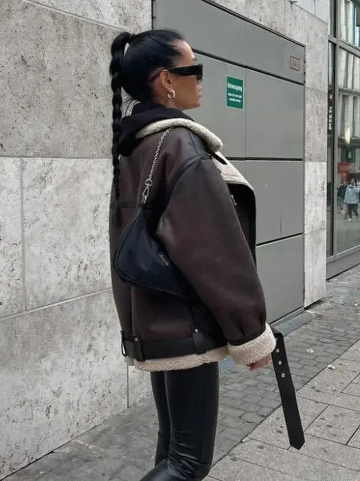 URBAN COZY AVIATOR JACKET
