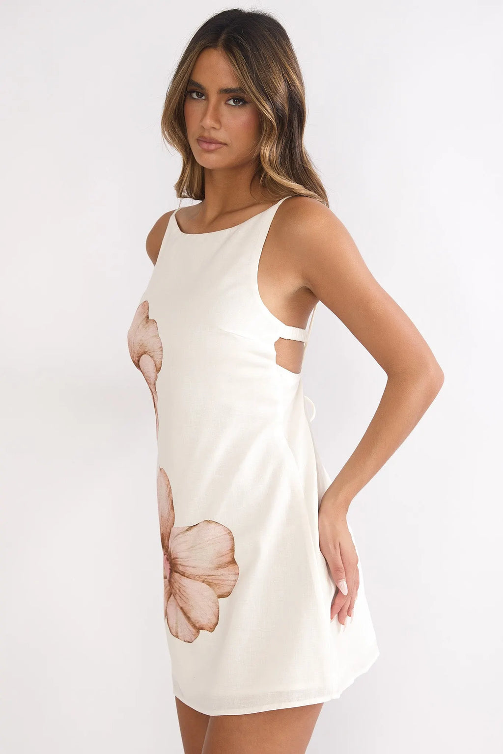 Tamora Mini Dress Desert Print