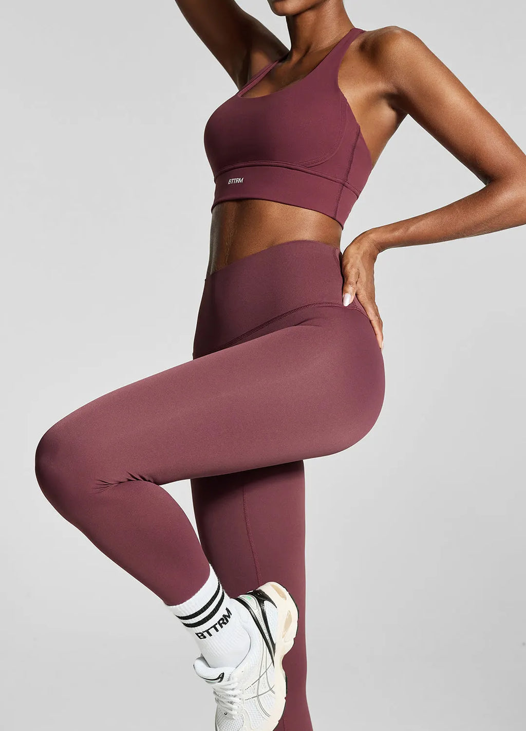 Flattering High-Waisted ⅞-Length Leggings