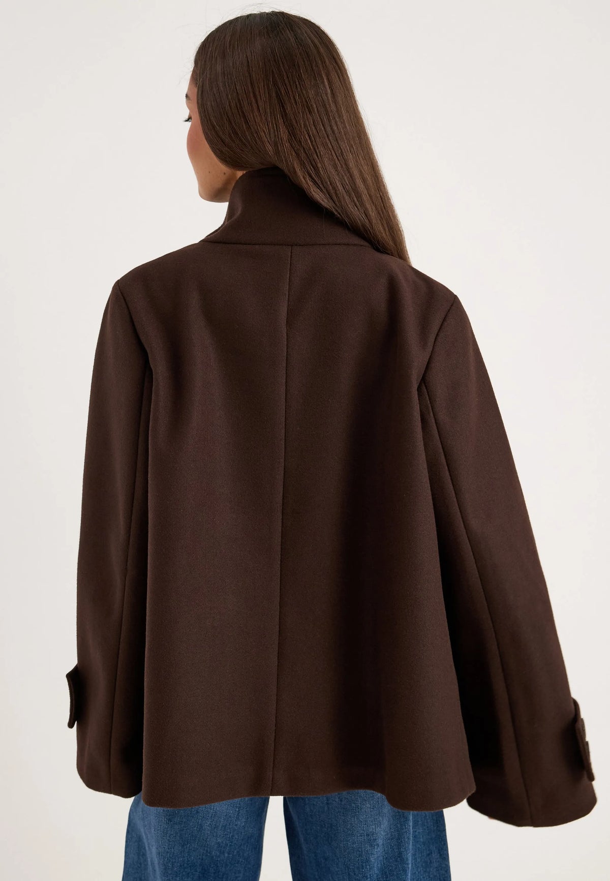 High Neck Short Coat