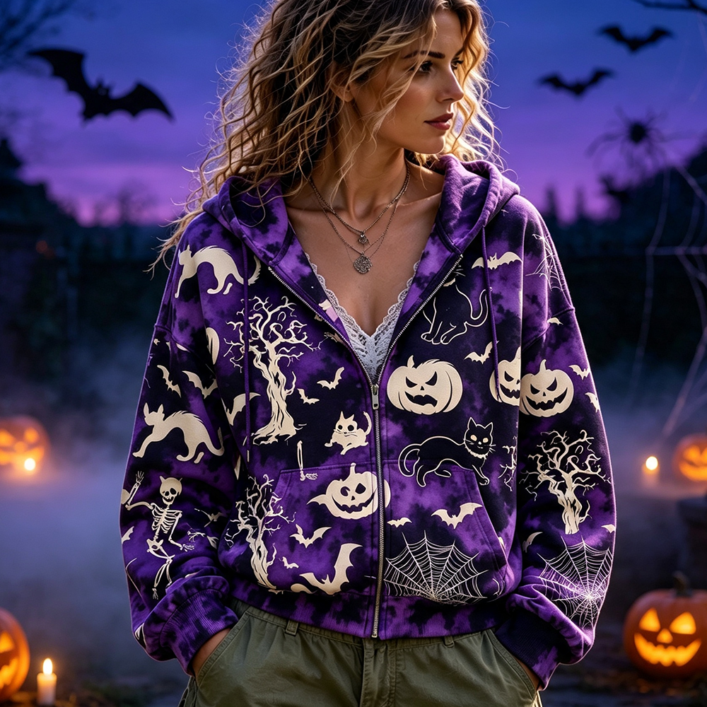 Chic Jacket – Boo-tiful Halloween