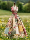 Vintage Maxi Dress in premium, Premium Look