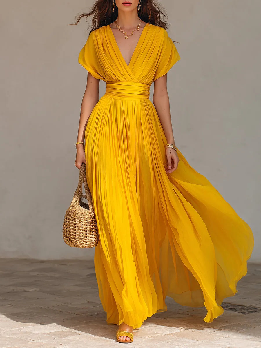 Chic Maxi Dress in chiffon, Smart Price