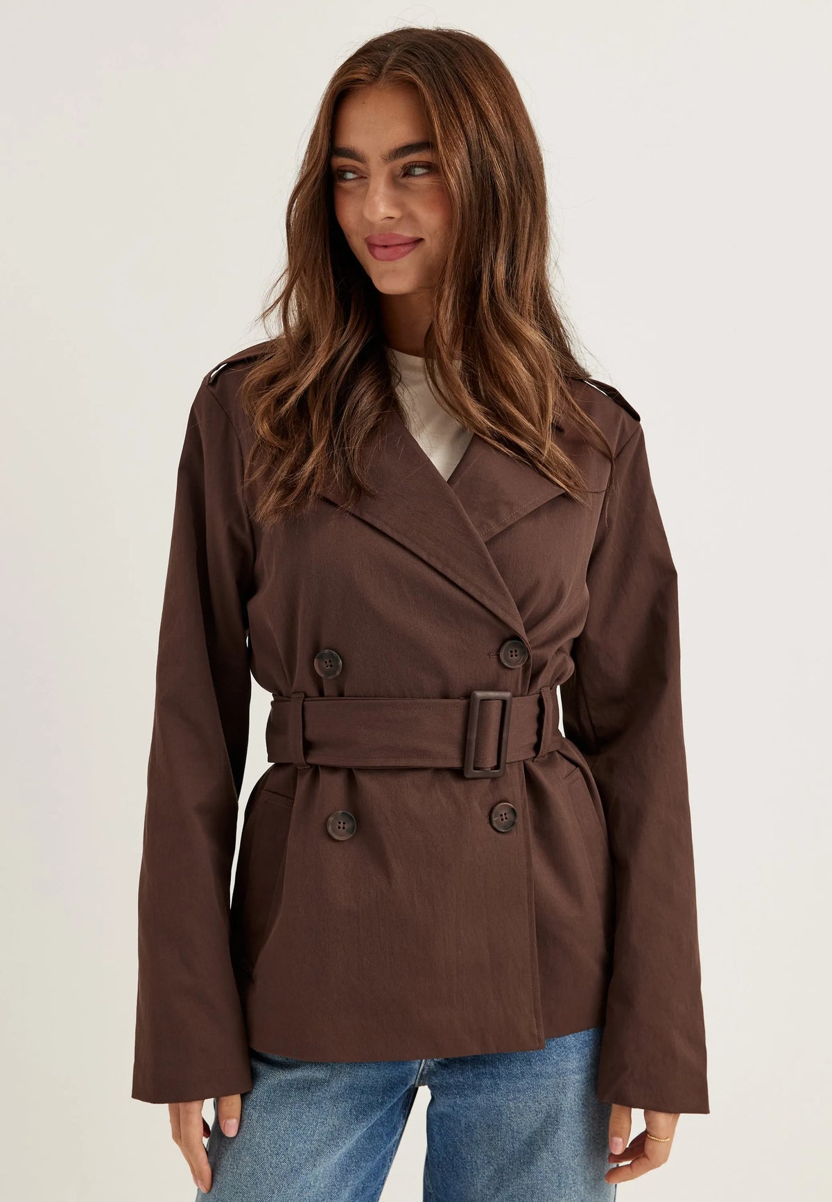 Short Trench Coat