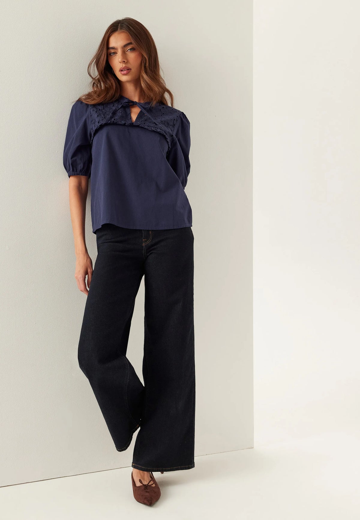 Broderie Anglaise Blouse