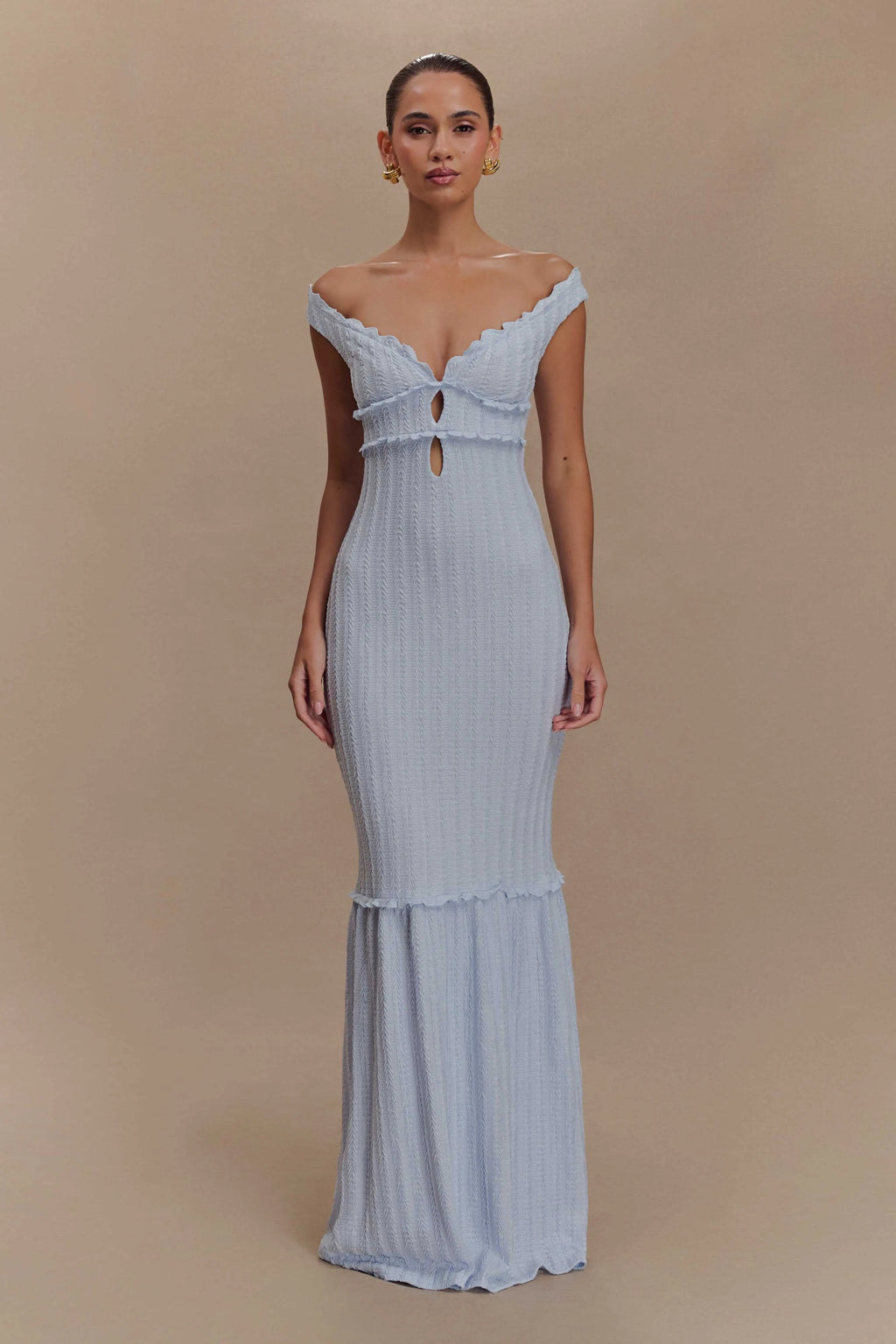 Natalie Off Shoulder Maxi Dress