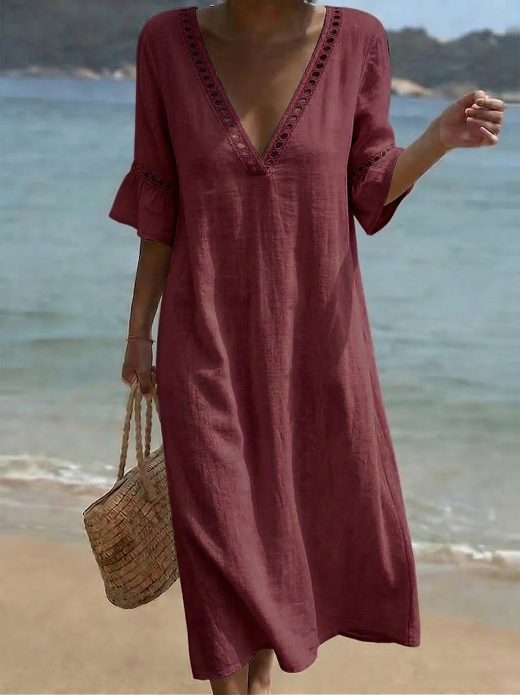 Dress with linen – Affordable Luxury
