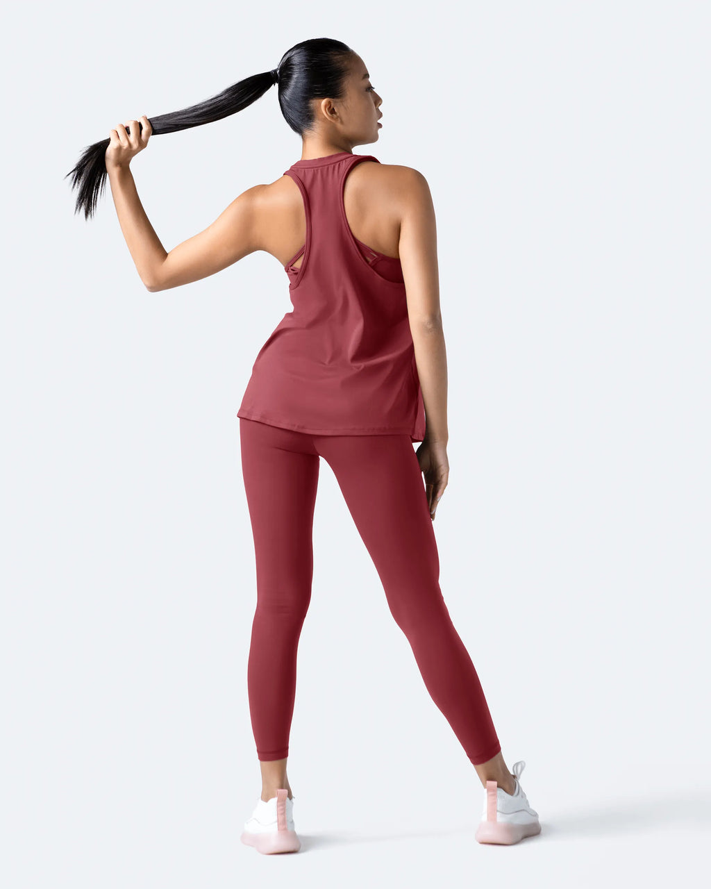 Flattering High-Waisted ⅞ Leggings for All-Day Comfort
