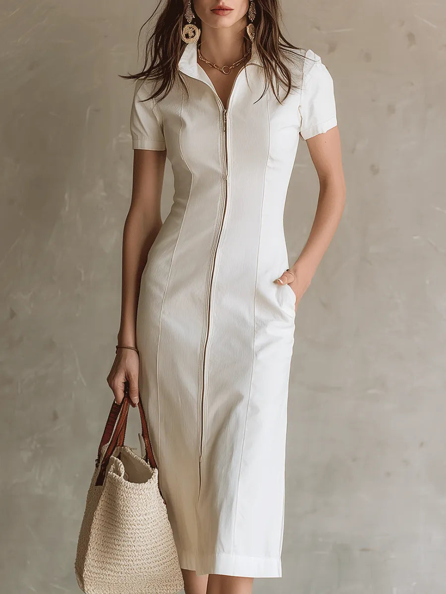 Designer Aesthetic: Chic Midi Dress