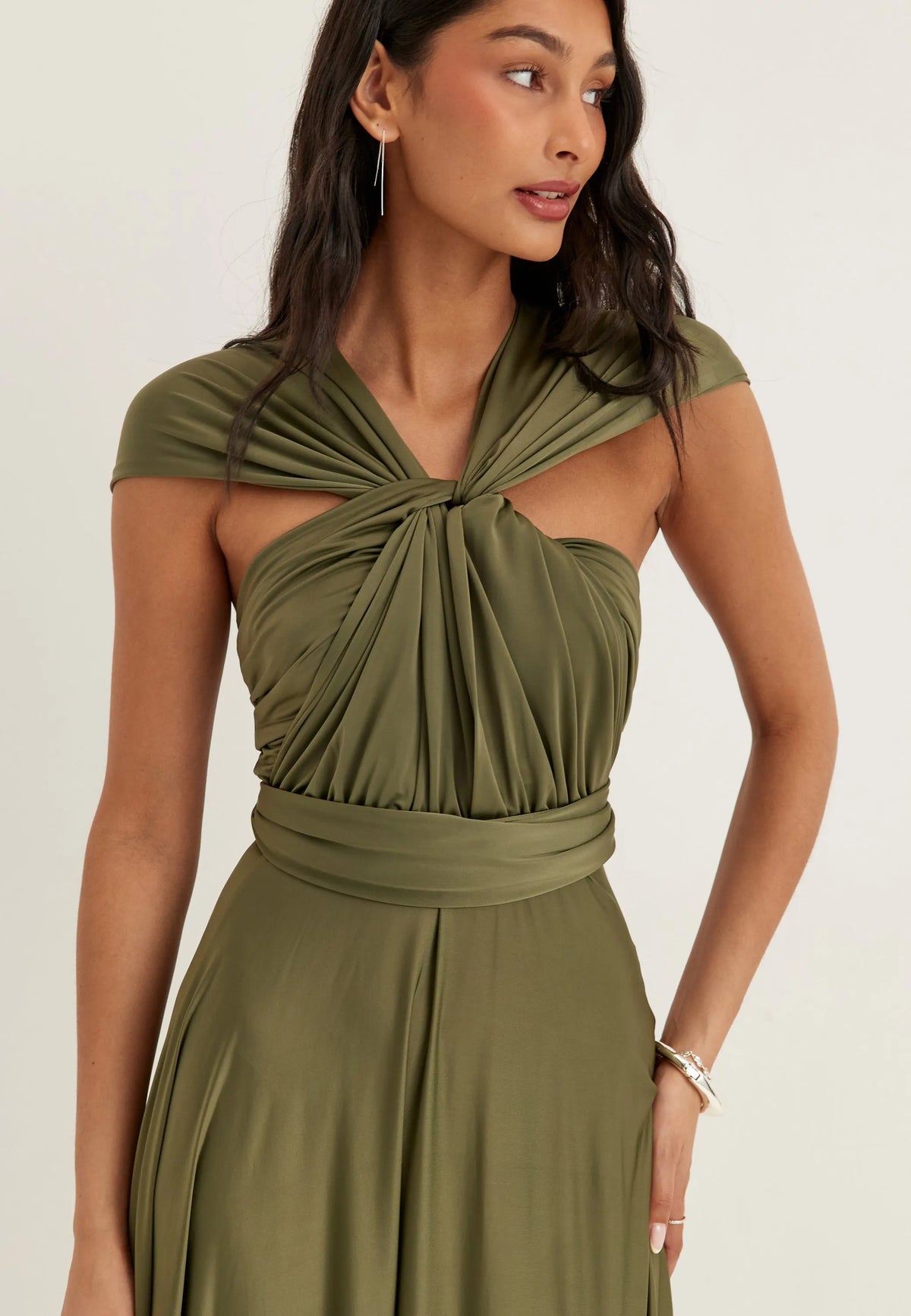 Multi Tie Soft Gown