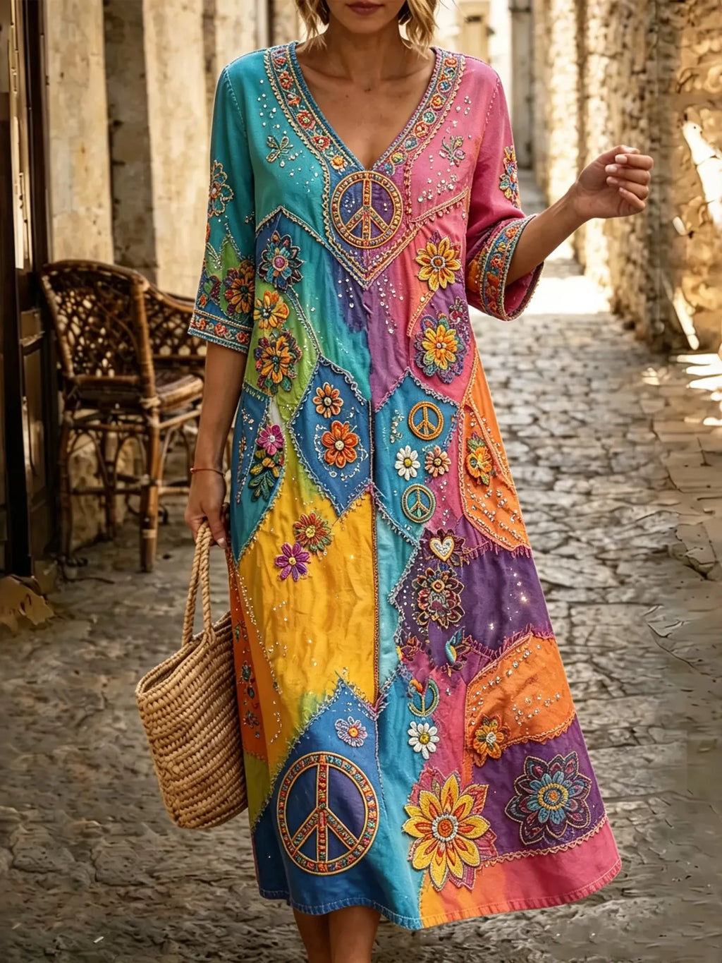 Vintage Midi Dress for Every Day – Luxe for Less