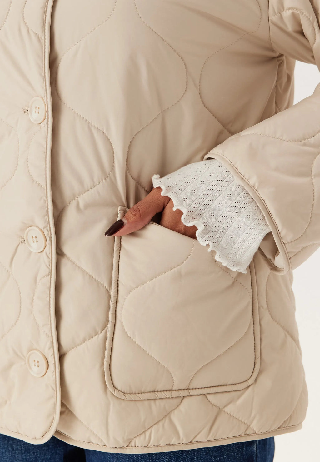 Short Quilted Jacket