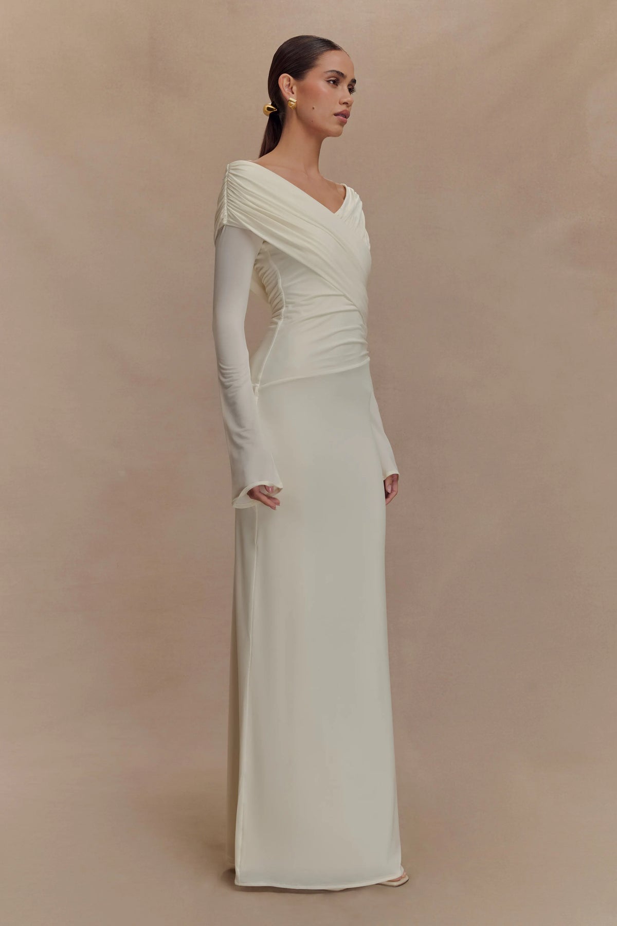 Therese Ruched Maxi Dress