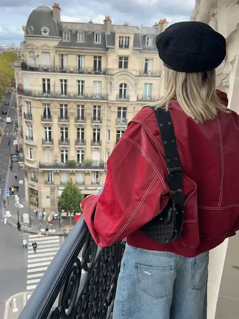 Oversized Contrast Jacket - Limited Sale