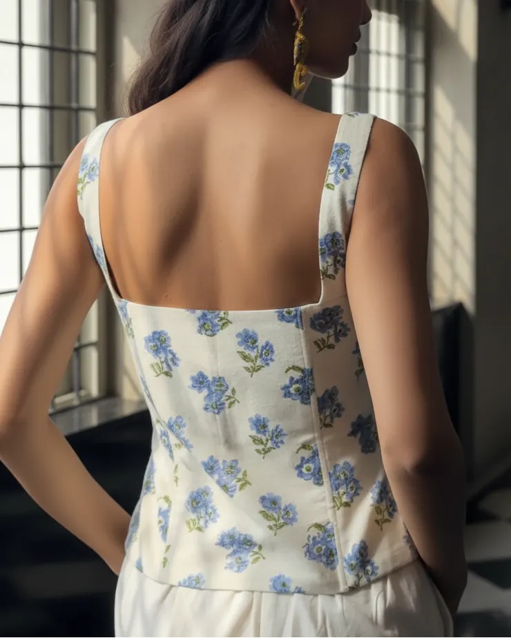 Forget Me Not Corset Top