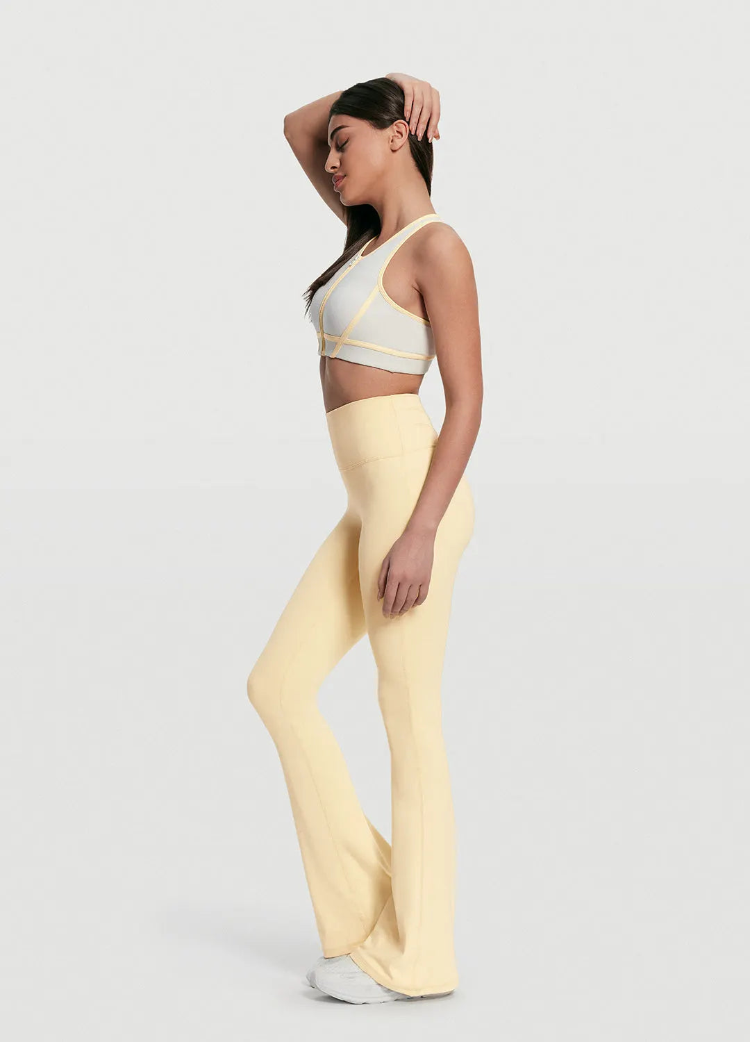 Chic High-Waisted Foxy Flare Leggings for a Sleek, Flattering Silhouette