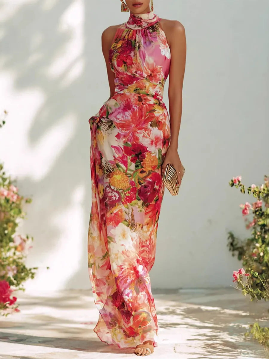 Dress with chiffon – Affordable Luxury