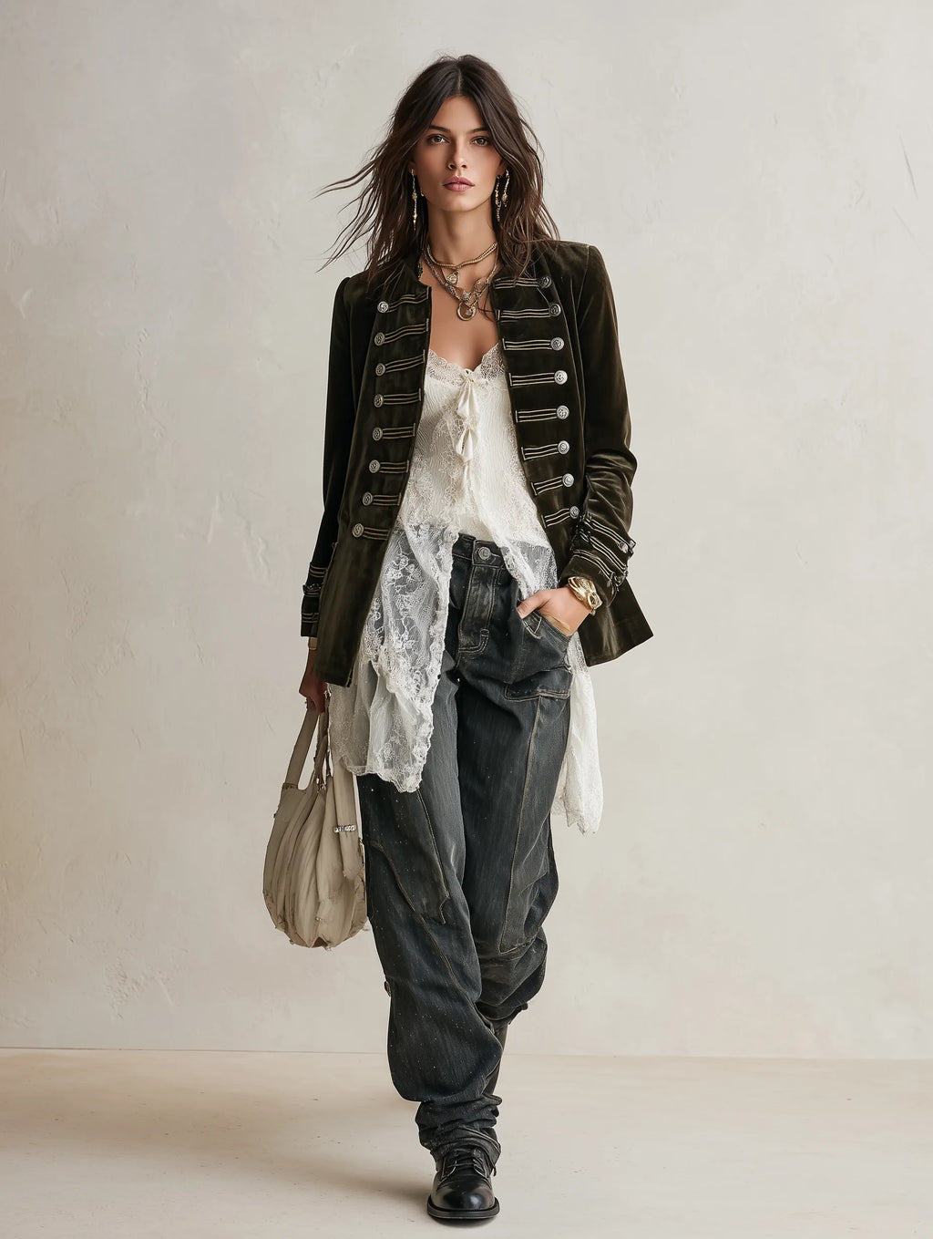 Chic Jacket in velvet, Unbeatable Price