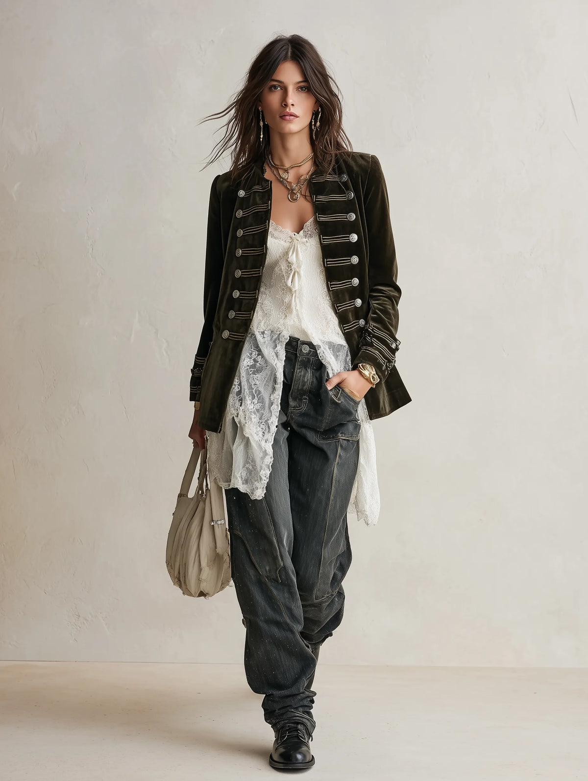 Chic Jacket in velvet, Unbeatable Price