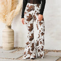 New Wide Leg Button Pocket Jeans