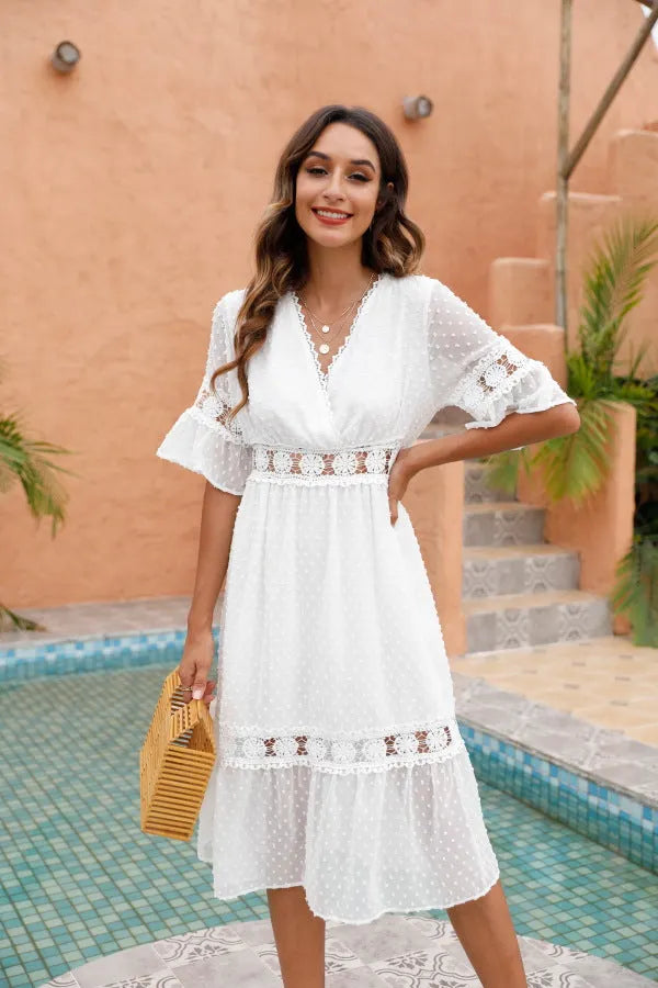 Jenson Cotton Eyelet Maxi Dress - FINAL SALE