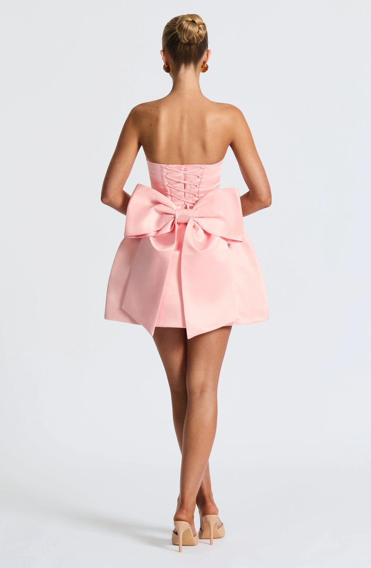 Abbey Mini Dress - Blush