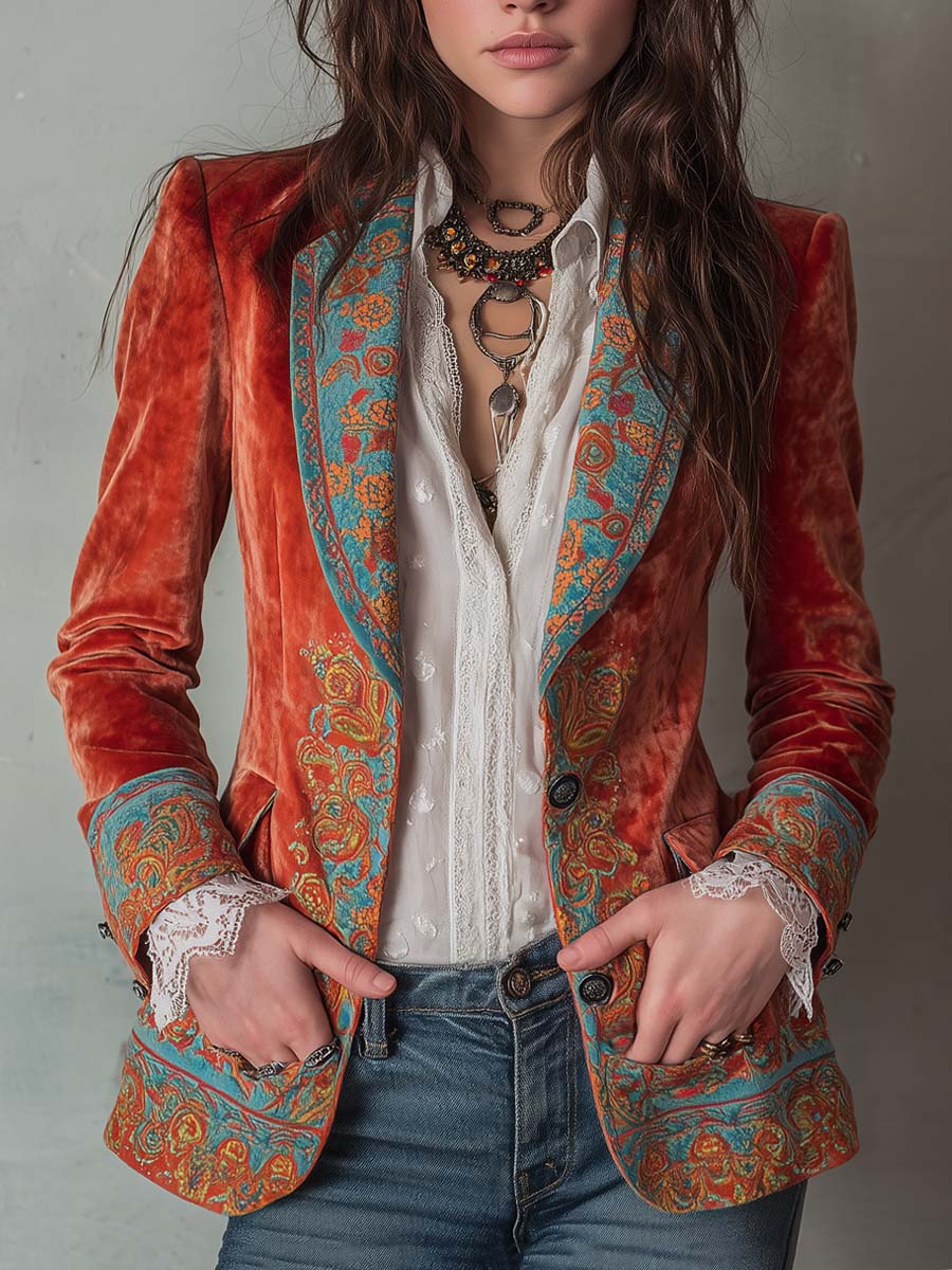 Blazer That Flatters – Retro & velvet