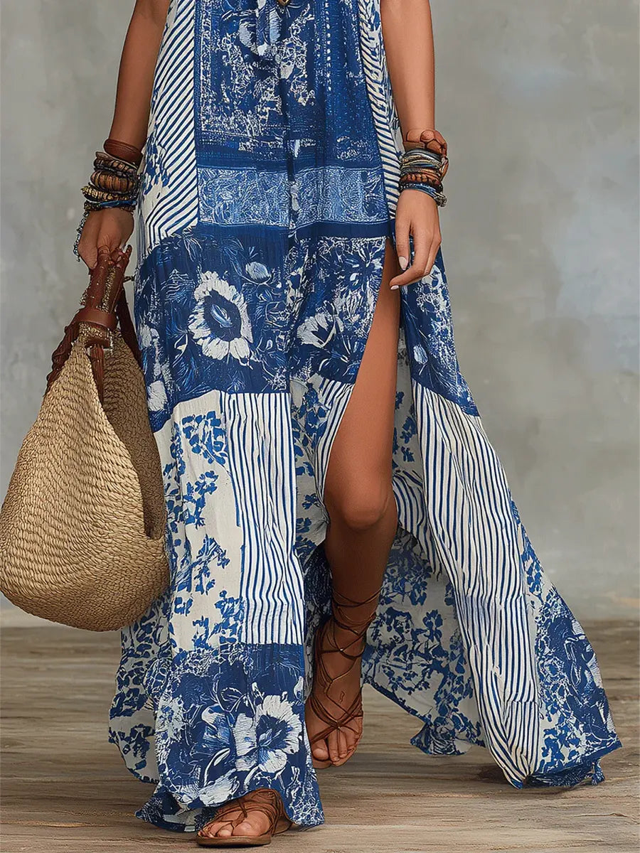 Maxi Dress That Flatters – Retro & cotton