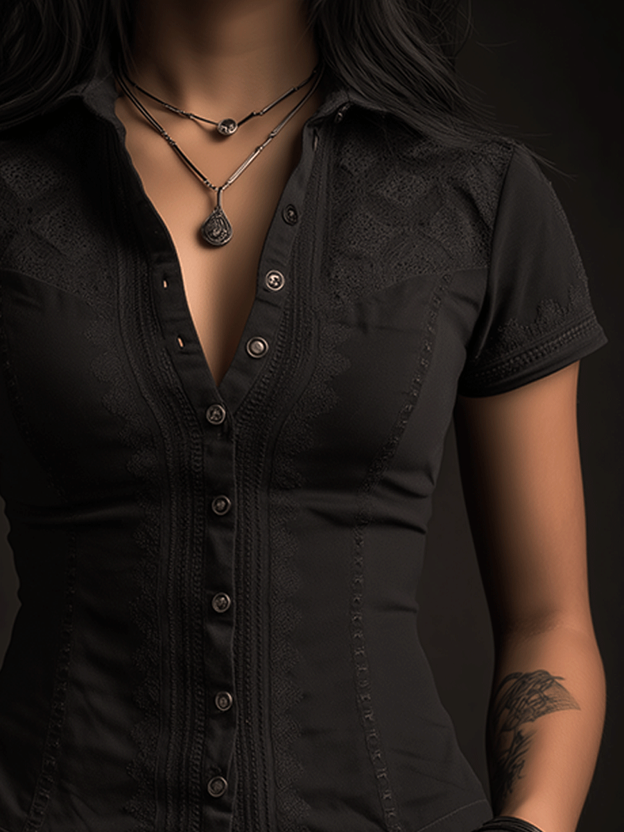 Gothic Shirt – Halloween Trend