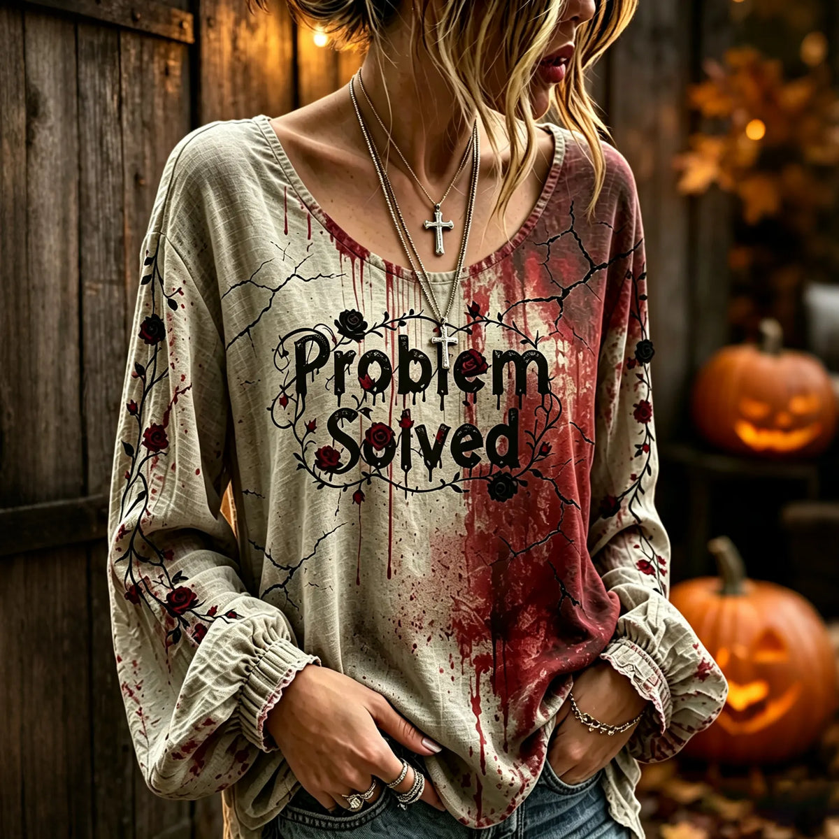 Gothic Top – Halloween Trend