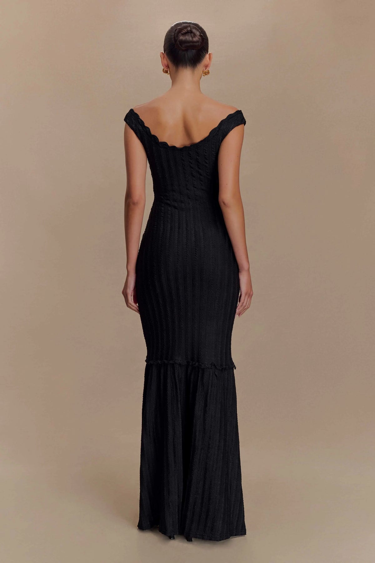 Natalie Off Shoulder Maxi Dress