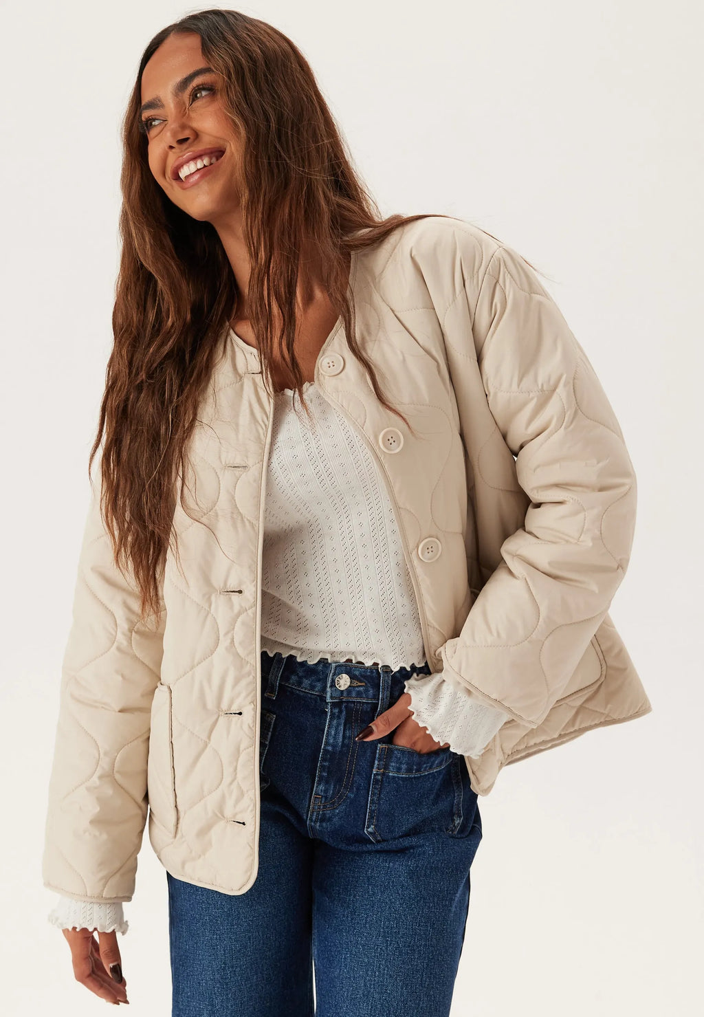 Short Quilted Jacket