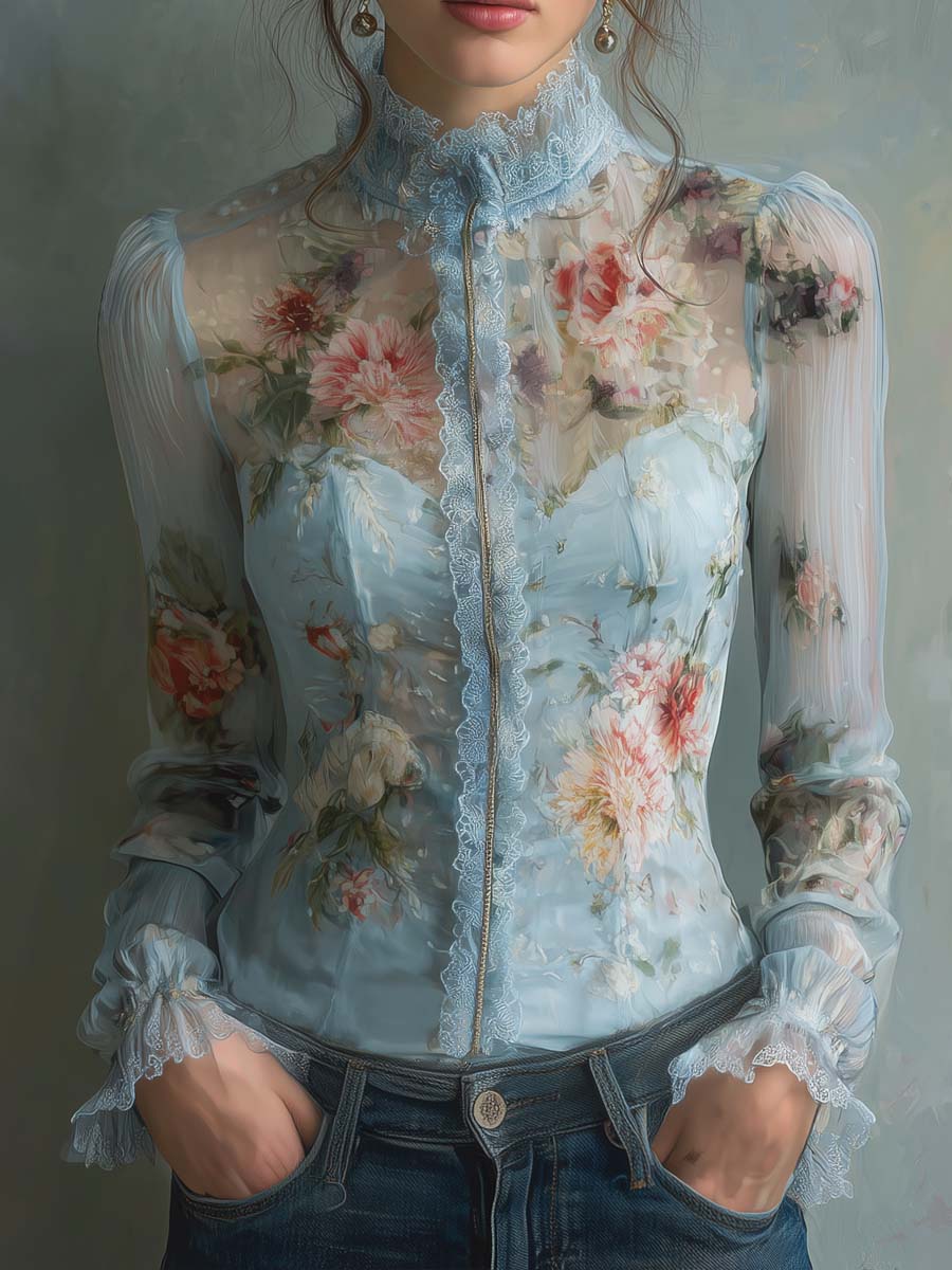 Vintage Blouse in lace, Best Value