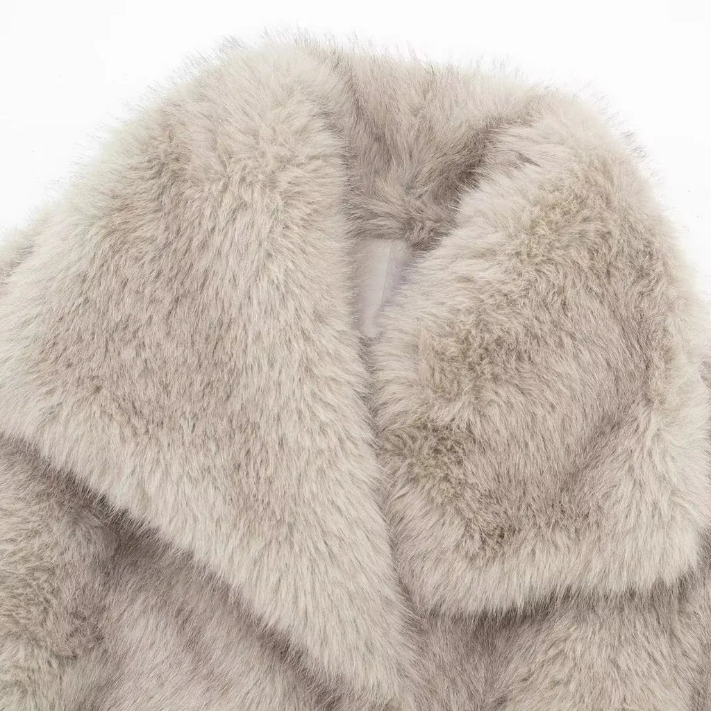 Faux Fur Coat